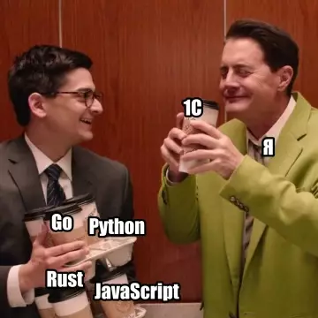 Когда решил познать дзен в кодинге ☕️ - Go, Python, Rust, JavaScript, Я