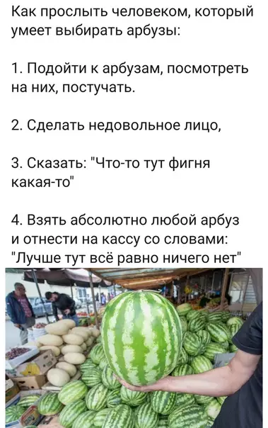 Смешная картинка №511271 я оказывается гуру арбузов