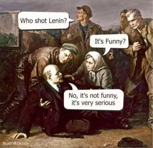 Когда шутки зашли слишком далеко 💀 - Who shot Lenin? It s Funny? No, it s not