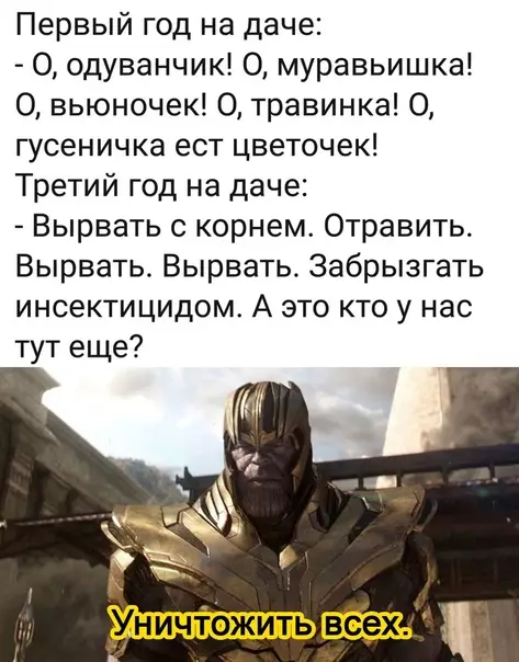 Смешная картинка №580649 Бывaлый дaчник