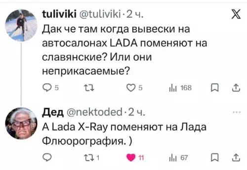 LADA или Лада? Словесный разбор 🚗💨 - туливики: Дак че там когда вывески на автосалонах LADA поменяют