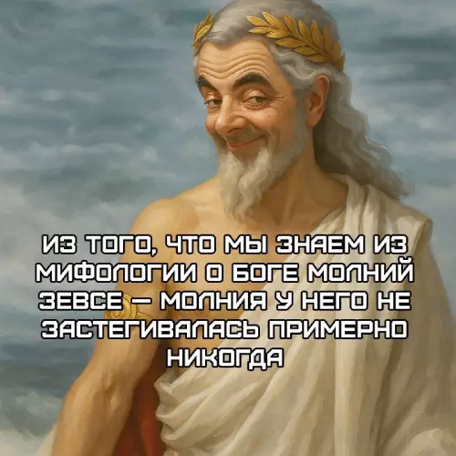 Зевс и его вечно расстегнутый кекс ⚡️ - ИЗ ТОГО, ЧТО МЫ ЗНАЕМ ИЗ МИФОЛОГИИ О БОГЕ МОЛНИЙ