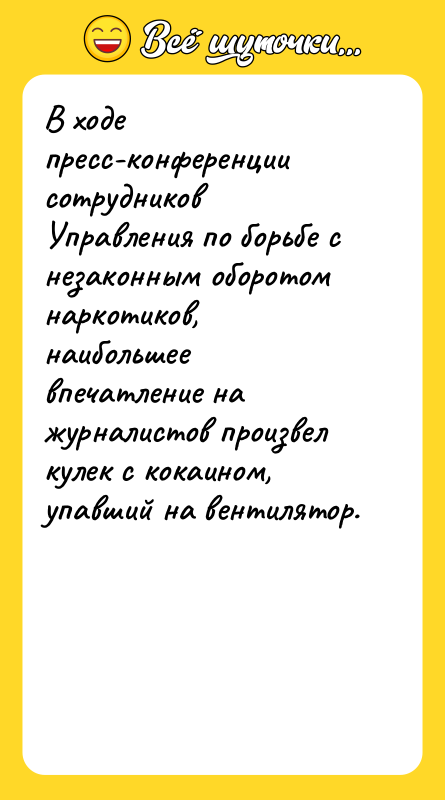 В ходе пресс-конференции сотрудников Управления по борьбе с незаконным оборотом