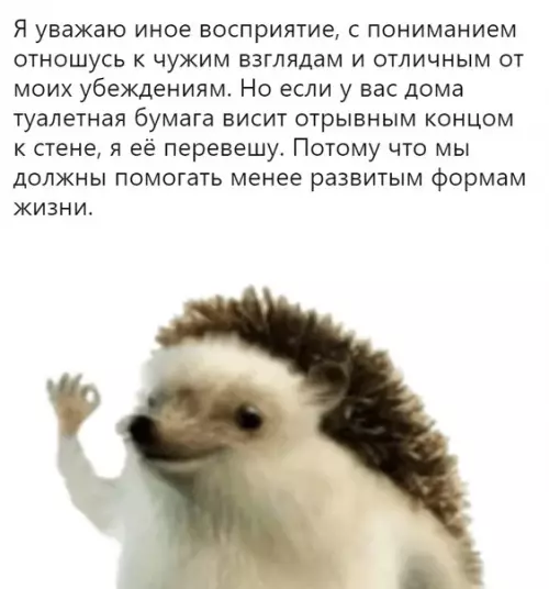 Смешная картинка №463948 Не знаю, что и подумать если он не найдет туалетную бумагу в ванной