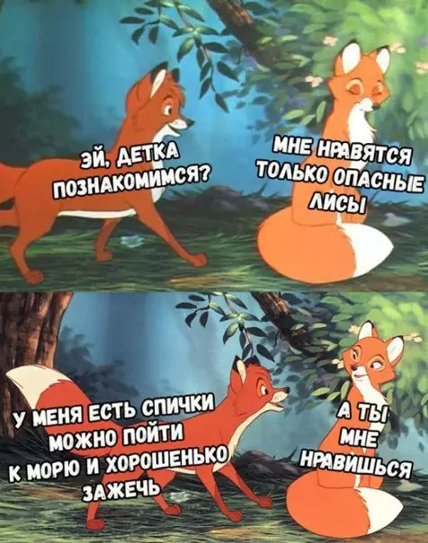 Смешная картинка №224779 Опасный лис
