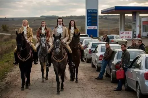 Когда заправил коней и погнали! 🐎⛽ - NO FUEL NO FUEL