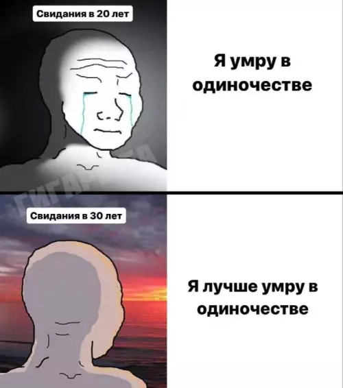 Эволюция одиночества: от драмы к дзену 🧘‍♂️ - Свидания в 20 лет: Я умру в одиночестве. Свидания в
