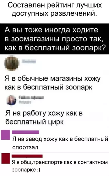 Смешная картинка №535958 Развлeчeния, котopые мы зacлужили.