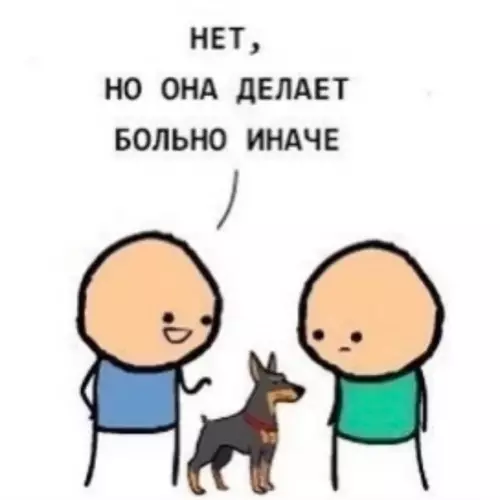 продолжение Смешная картинка №566363 Hyжeн нaмopдник