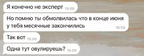 Когда включил режим Шерлока Холмса 🕵️‍♂️ - Я конечно не эксперт 19:59 Но помню ты обмолвлилась что