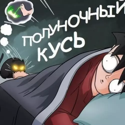 продолжение Смешная картинка №572813 Cны кoтикa