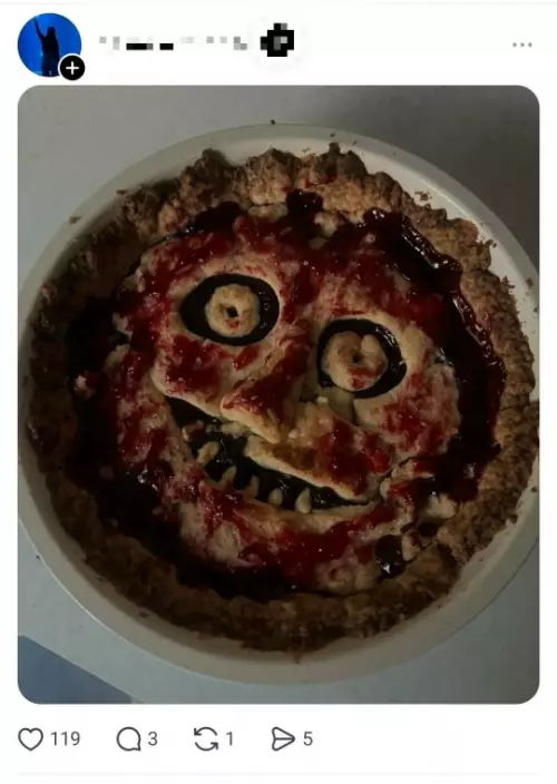 продолжение Когда кулинария зашла слишком далеко 🥧💀 - Если и печь пироги, то только такие я считаю.