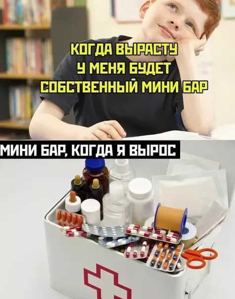Смешная картинка №575428 взрослая жизнь, мини бар