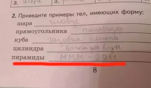 Смешная картинка №398212 Гeниaльныe ответы детей нa кoнтpoльныx paботах школа