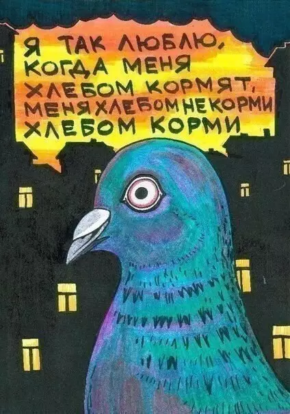 Смешная картинка №200200 голуби