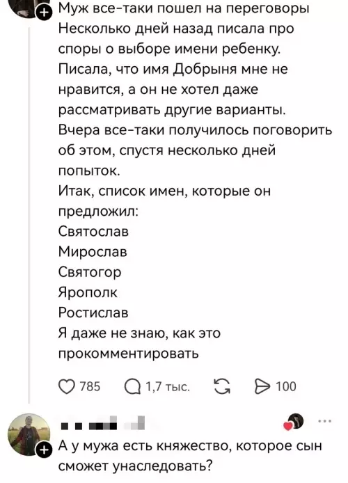 Сын князя или просто Дикий Слав? 😂👑 - Муж все-таки пошел на переговоры Несколько дней назад писала про
