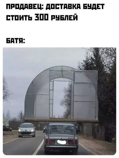 Когда батя включил режим экономии 💸🤣 - ПРОДАВЕЦ: ДОСТАВКА БУДЕТ СТОИТЬ 300 РУБЛЕЙ БАТЯ: