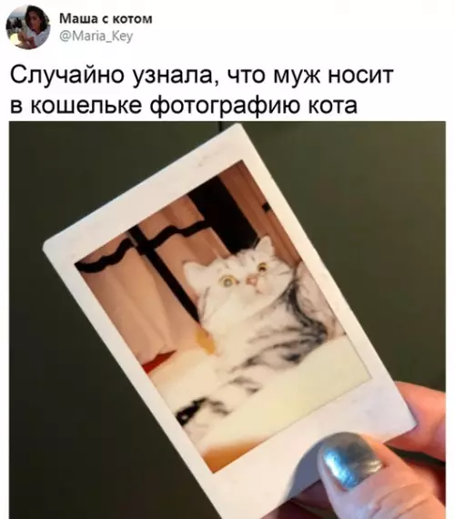 Смешная картинка №511232 Был бы у меня такой кот, я бы может и не женился.
