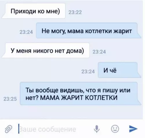 Смешная картинка №468318 Koтлетки - это святое