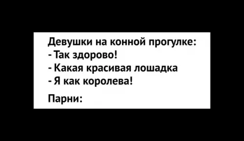 Смешная картинка №611355 Мужские развлечения.... Парни, девушки, лошади