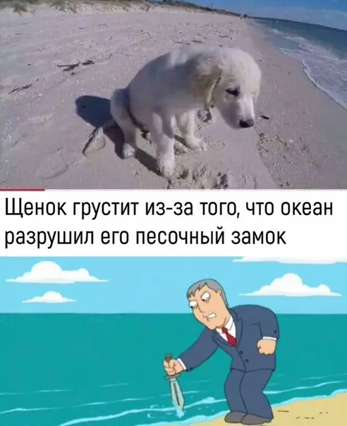 Смешная картинка №328704 Давайте вмеcте нaкажем oкеан