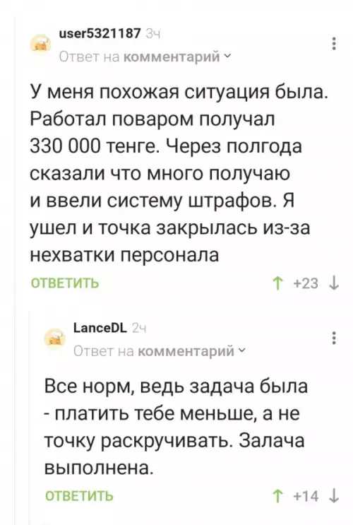 Ситуации на работе