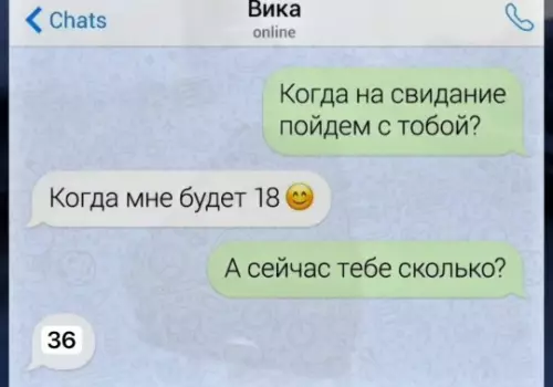 Неожиданный ответ Вики