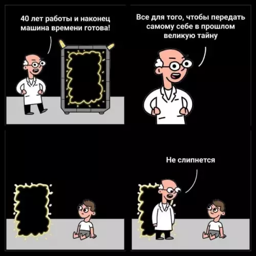 Машина времени и секреты