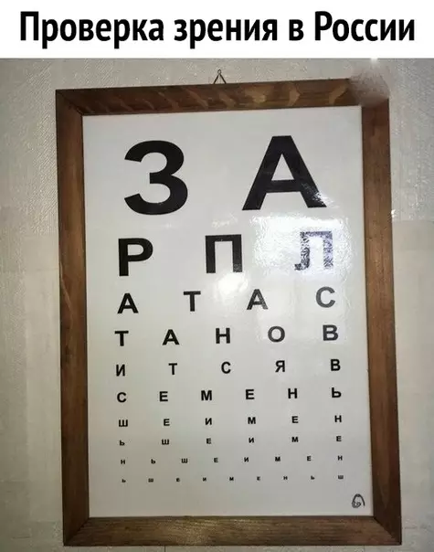 Смешная картинка №376171 - Доктор, я не вижу свою ЗП, у меня близорукость?
- Нет, вы просто в России