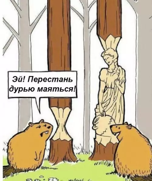 Смешная картинка №219446 бобры