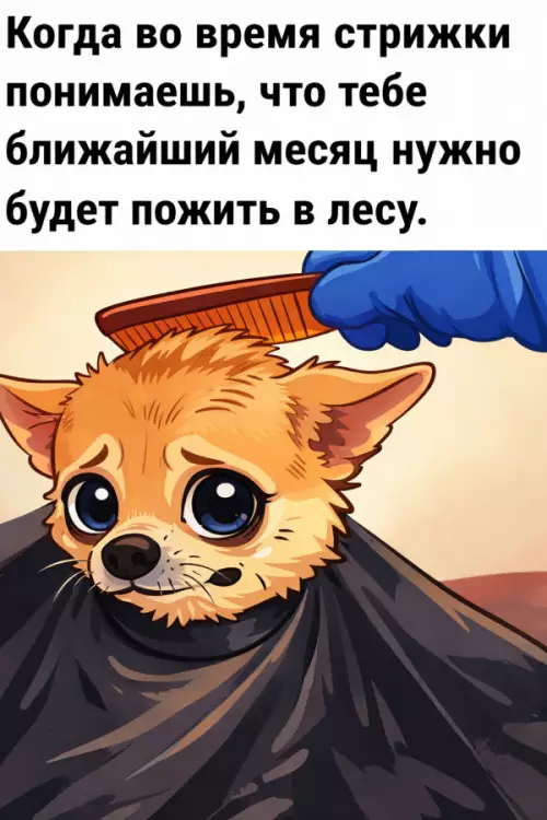 Стрижка с приключениями