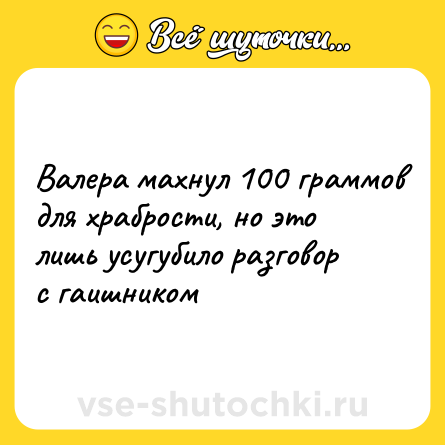 Шутка: Валера махнул 100 граммов для храбрости, но это лишь усугубило разговор с гаишником