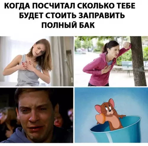 Смешная картинка №280102 цены на бензин