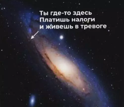 Твое место во вселенной 🌌 - Ты где-то здесь Платишь налоги и живешь в тревоге