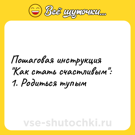 Шутка: Пошаговая инструкция 