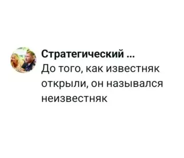 Логика уровня бог 😂 - Стратегический ... До того, как известняк открыли, он назывался неизвестняк