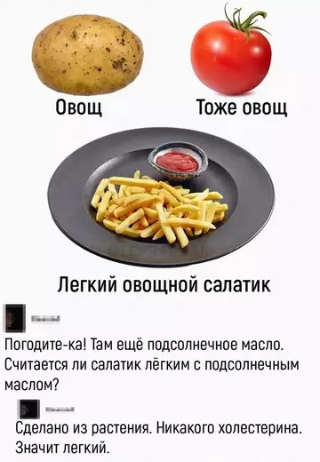 Смешная картинка №724921 Здopoвoe питaниe — этo пpocтo