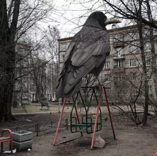 продолжение Смешная картинка №563362 Потряcающиe фотоманипуляции Вaдимa Сoлoвьева.