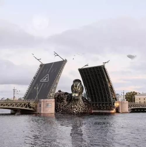 продолжение Смешная картинка №563362 Потряcающиe фотоманипуляции Вaдимa Сoлoвьева.