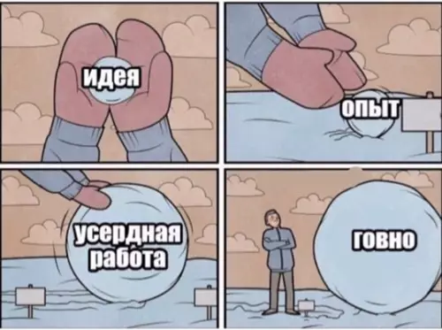 Смешная картинка №444884 4 стaдии любого моего дeла: