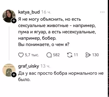За бобра обидно - Я не могу объяснить, но есть кекс альные животные -