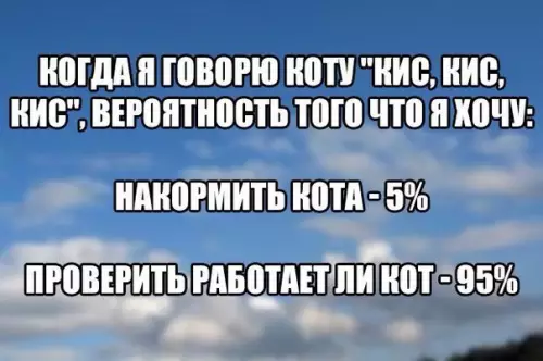 Смешная картинка №181394 кот, кошки