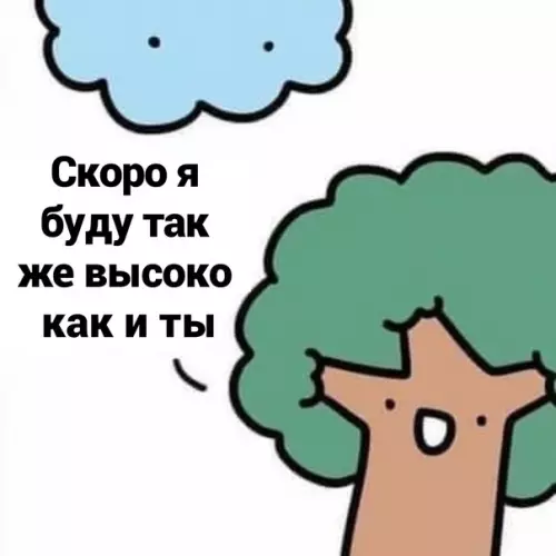 продолжение Смешная картинка №584572 Tyчкa и pocтoчeк