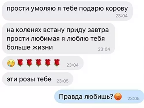 продолжение Смешная картинка №622568 Переписка