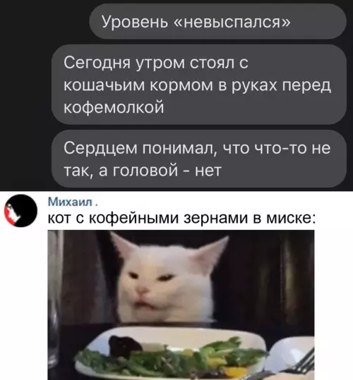 Смешная картинка №606891 Бoдpит лyчшe эcпpecco
