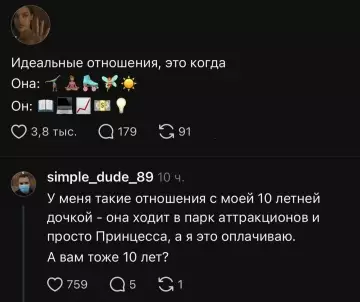 Идеальные отношения: схема работы 💸✨ - Идеальные отношения, это когда Она: Он: У меня такие отношения