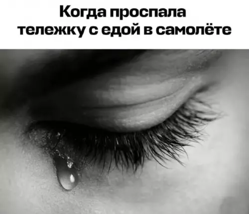 Пропущенная тележка с едой