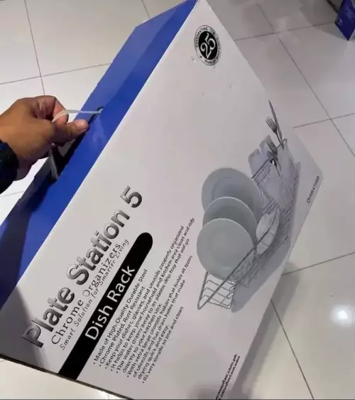 Коробка больше, чем мои амбиции 😂 - Plate Station 5 Chrome Organizers Smart Solution for kitchen drying