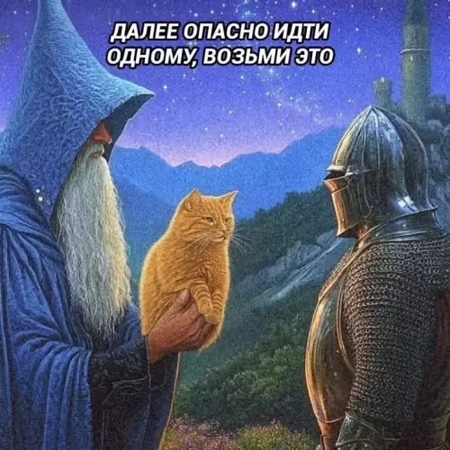 Твой самый мощный артефакт 🐈‍⬛✨ - ДАЛЕЕ ОПАСНО ИДТИ ОДНОМУ, ВОЗЬМИ ЭТО
