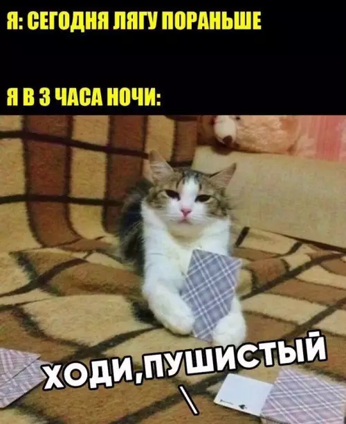 Смешная картинка №629757 Чем же ещё заняться в 3 часа?